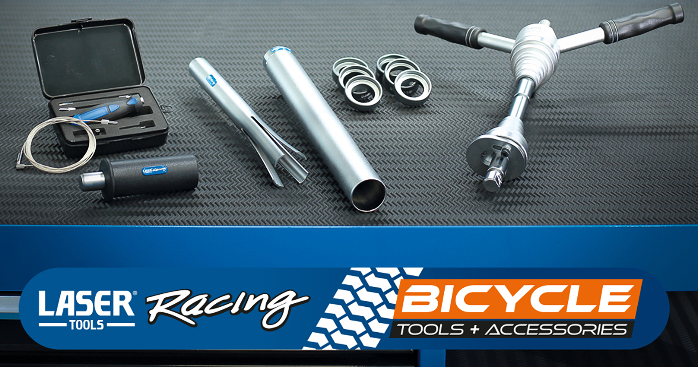 Dedicated bike frame and fork tools from Laser Tools Racing