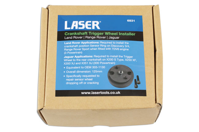 Laser Tools 6831 Crankshaft Trigger Wheel Installer - for JLR
