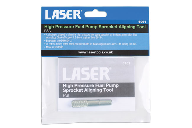 Laser Tools 6961 High Pressure Fuel Pump Sprocket Aligning Tool - for PSA