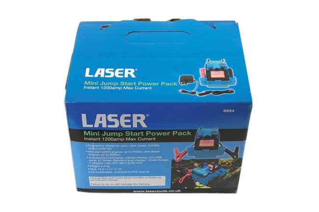 Laser Tools 6994 Mini Jump Start Power Pack