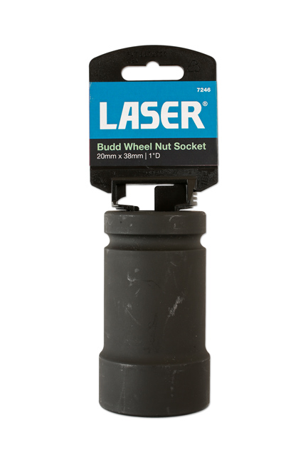 Laser Tools 7246 Budd Wheel Nut Socket 1"D 20mm x 38mm