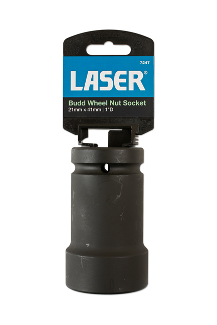 Laser Tools 7247 Budd Wheel Nut Socket 1"D 21mm x 41mm