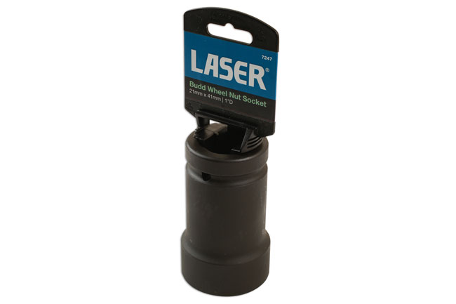 Laser Tools 7247 Budd Wheel Nut Socket 1"D 21mm x 41mm