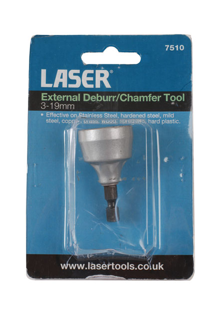 Laser Tools 7510 External Deburr/Chamfer Tool 3 - 19mm