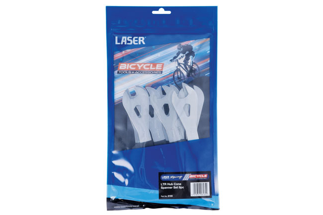 Laser Tools 8165 LTR Hub Cone Spanner Set 8pc
