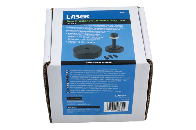 Laser Tools 8851 Rear Crankshaft Oil Seal Fitting Tool – for MINI